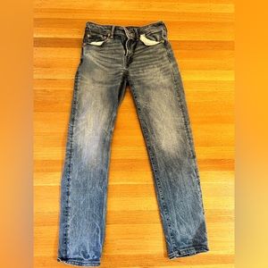 American Eagle Original Straight Blue Jeans, Size 28x30